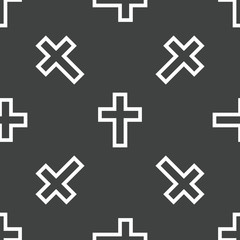 Obraz premium Cross pattern