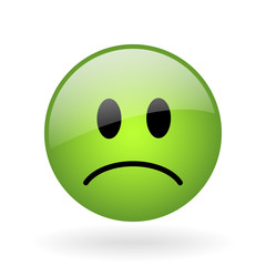 vector glass emoticon