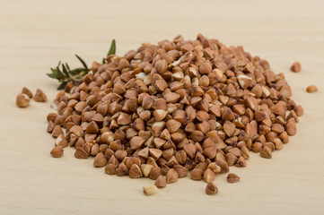 Raw buckwheat