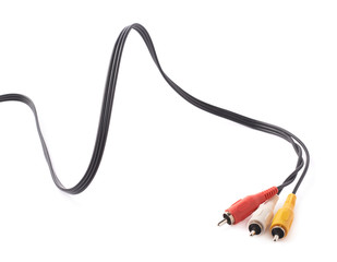 Composite video RCA cable connector