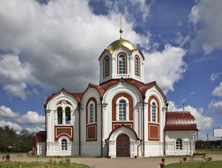 Fototapeta na wymiar Church of St. Anthony the Great in Dzerzhinsk. Russia
