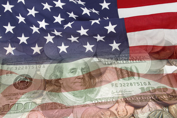 Fototapeta premium USA finance
