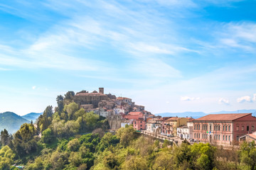 Fototapeta na wymiar View of town near Matera,basilicata, Italy, UNESCO