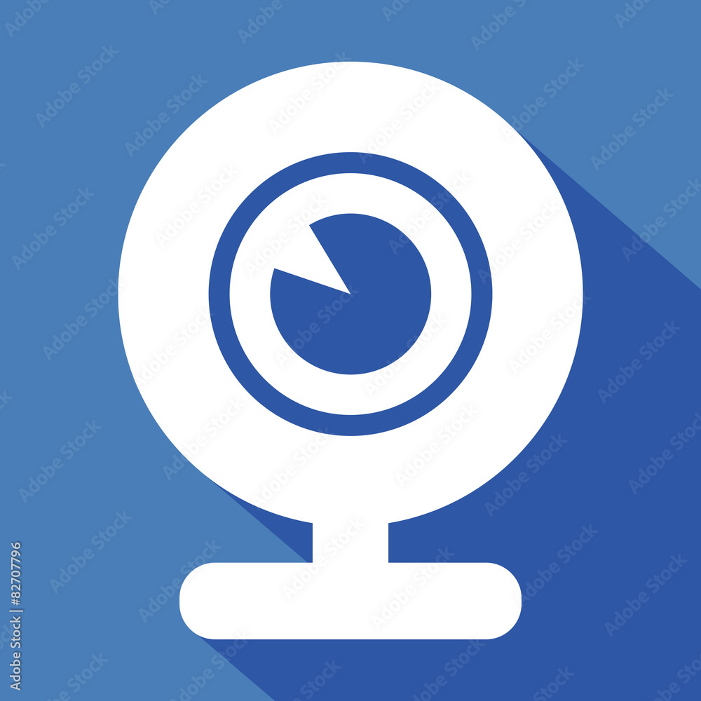 Sticker Logo webcam.