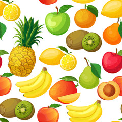 seamless pattern fruit