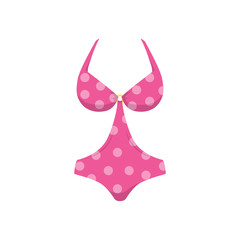 Women girl swim suit. 