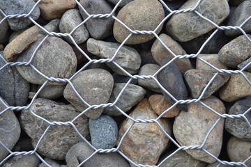 Piedras formando una pared