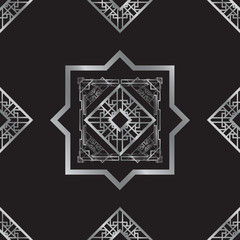 art deco abstract background