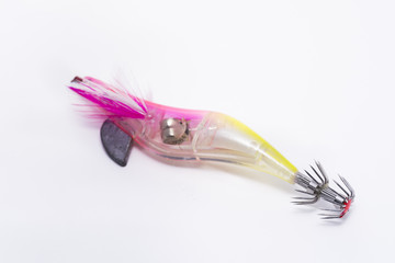 Potera luminosa para pescar calamares.