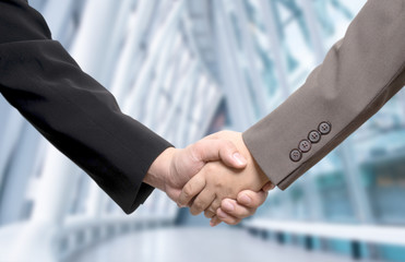Business deal, handshake