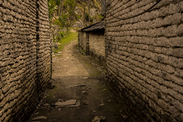 Old street walk way