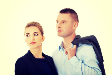 Couple wondering about their job