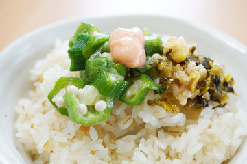 五穀ごはん  クローズアップ