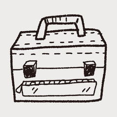 briefcase doodle