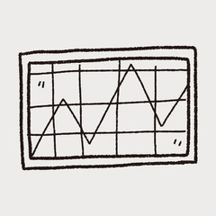 infographic chart doodle drawing