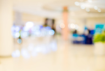 store blur background with bokeh