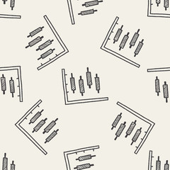 infographic chart doodle drawing