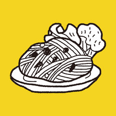 doodle pasta noodle