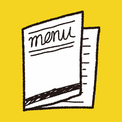 menu doodle