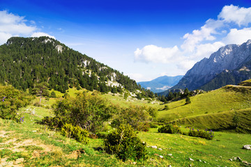 Obraz premium mountains landscape in Pyrenees, Catalonia