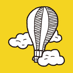 doodle hot air balloon