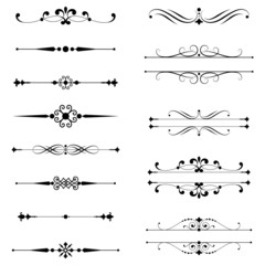 Typographic Ornaments & Rule Lines  - 82718162