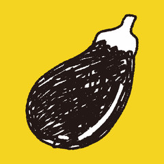 Eggplant doodle