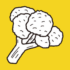 Cauliflower doodle