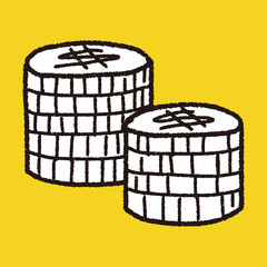 doodle money coin