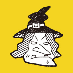 witch hat doodle