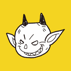 devil doodle