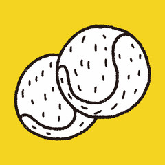 tennis doodle