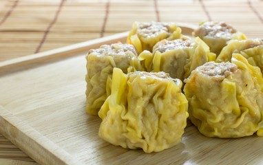 chinese steamed dumpling