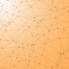 Illustration of lines geometric connections vector