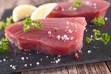 fresh tuna steak