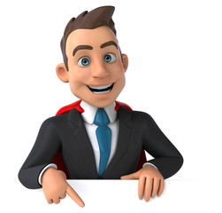 Super businessman