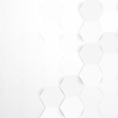 Naklejka premium Vector abstract color 3d hexagonal. 