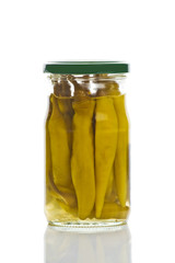 Hot Fefferoni Peppers in Jar