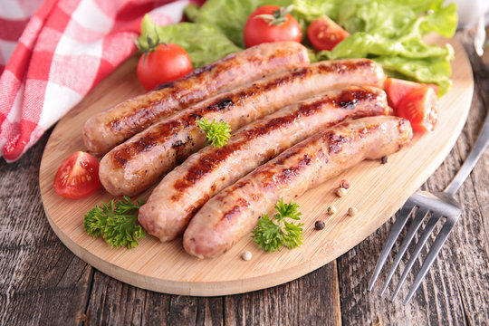 grilled sausage