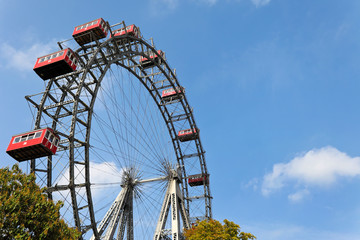 Fototapeta premium Österreich, Wien, Riesenrad