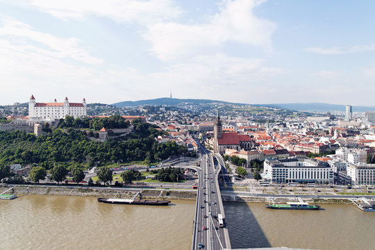 Slowakei, Bratislava, Skyline