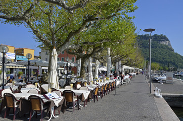 Seepromenade in Garda, Gardasee