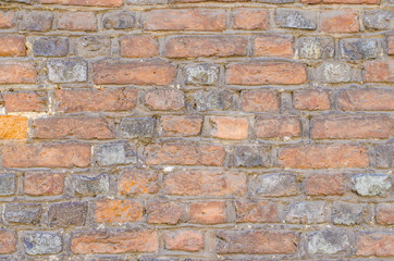 Background of old brick wall