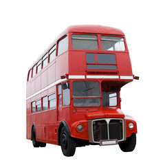 Roter Doppeldecker Bus