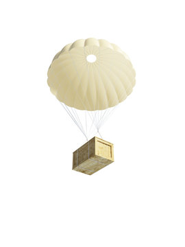 Single Box On Parachute