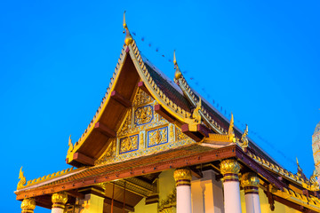 Main church of Wat Phra Sri Mahathat in Phitsanulok