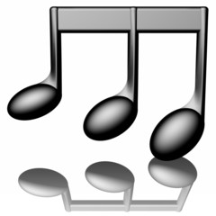 Naklejka premium Nota_006