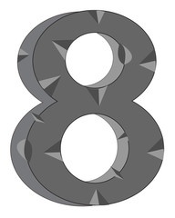 Numeral eight