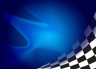 Obraz premium race flag background vector illustration