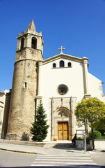 Fototapeta na wymiar Iglesia de Santa María de Palautordera, Barcelona